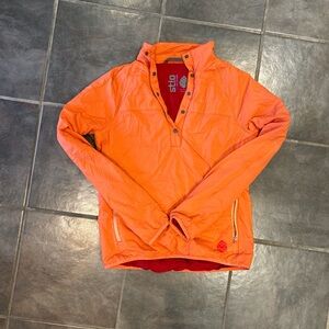 STIO Orange Pullover Jacket